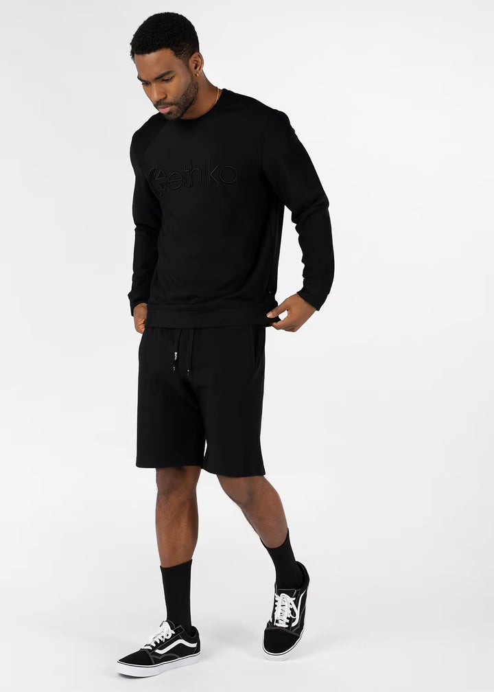 Mens Premium Sweatshort Black