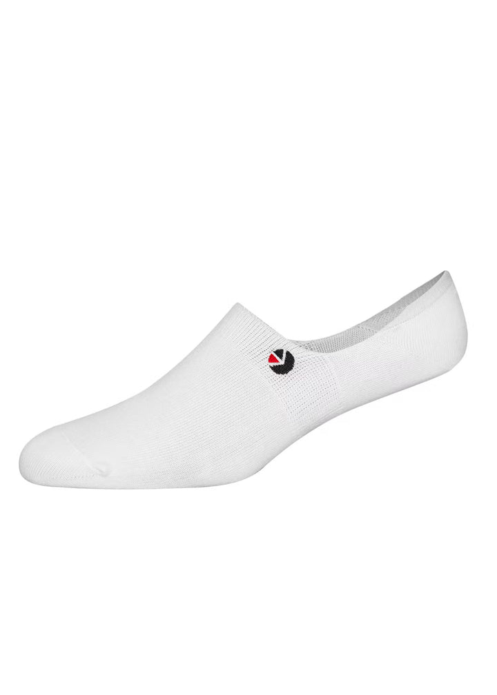 No Show Socks White Mens