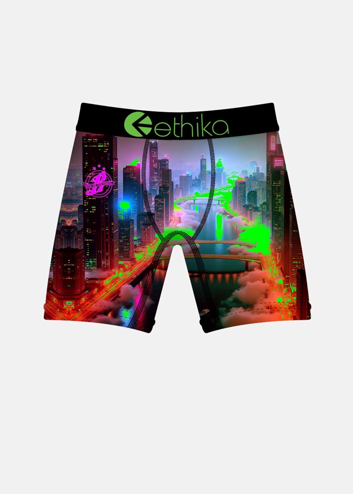 Toddlers Neon City Staple
