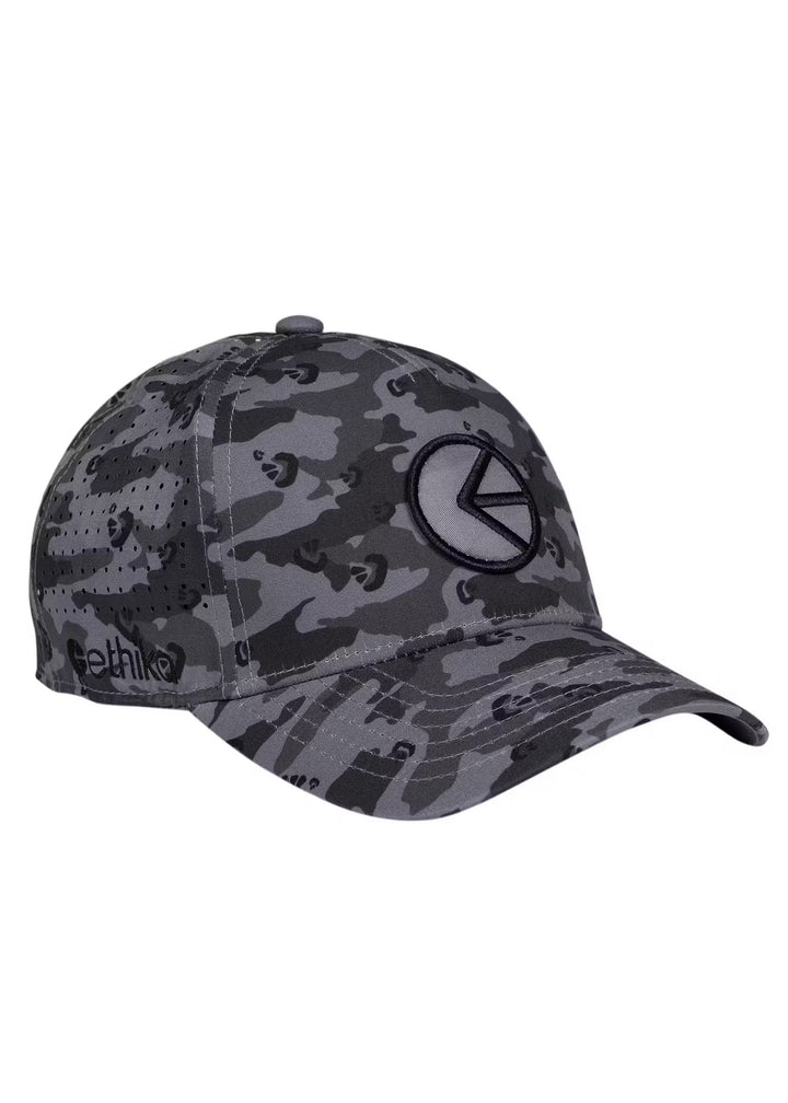 Athletic Dad Hat - Black Icon Camo