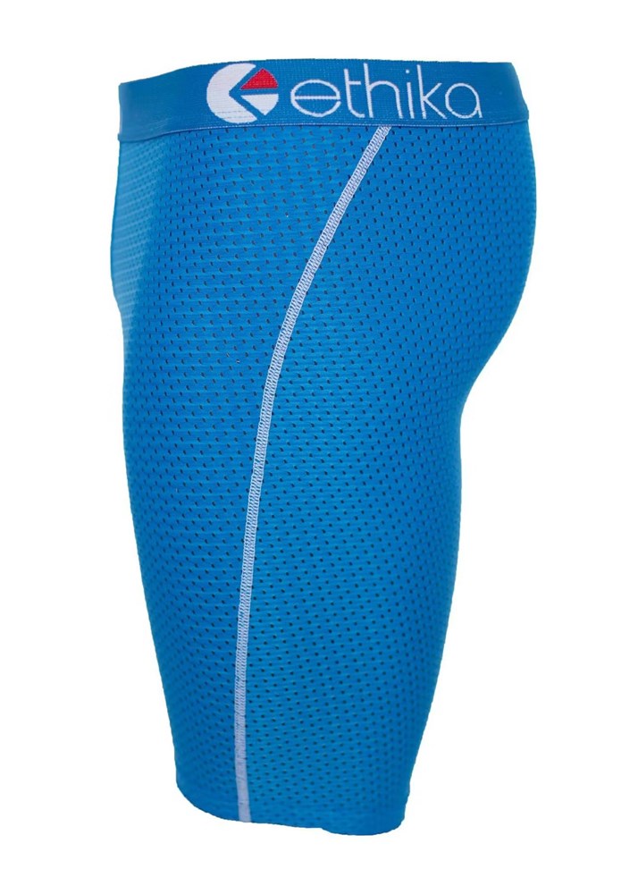 Mens Flow Blue Performance Staple