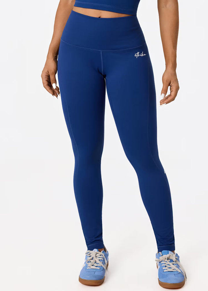 Womens Bolt Royal High Waisted Tights 28"