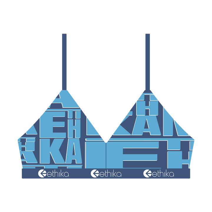 Womens Stacked V-Neck Bra