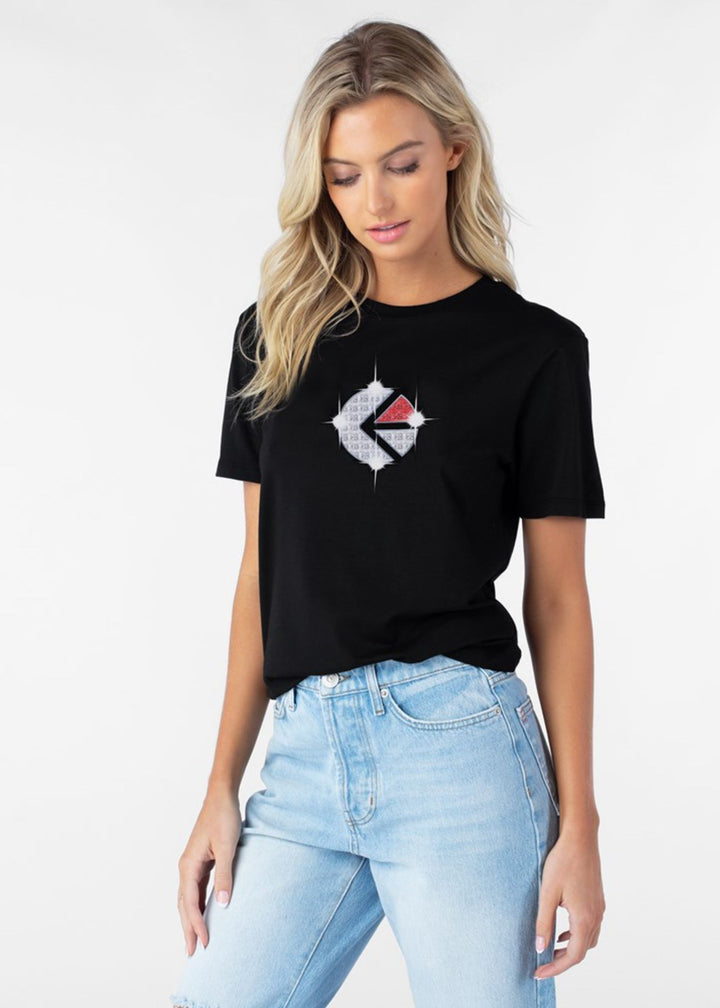 Womens Familie Trophy Tee - Black