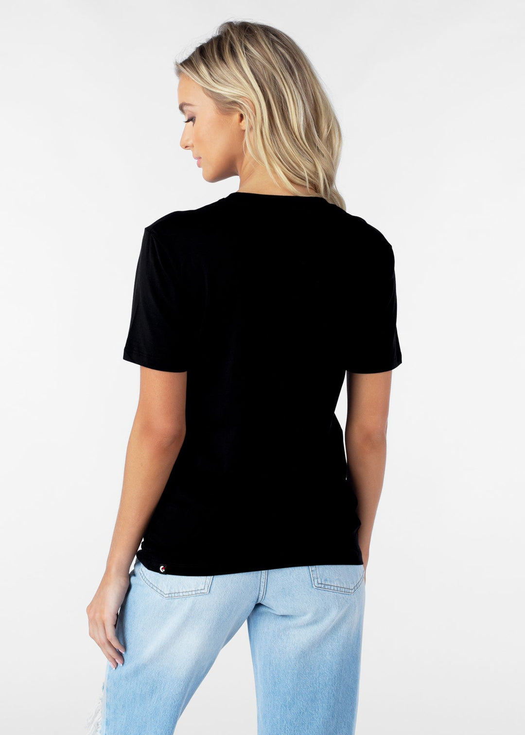 Womens Familie Trophy Tee - Black