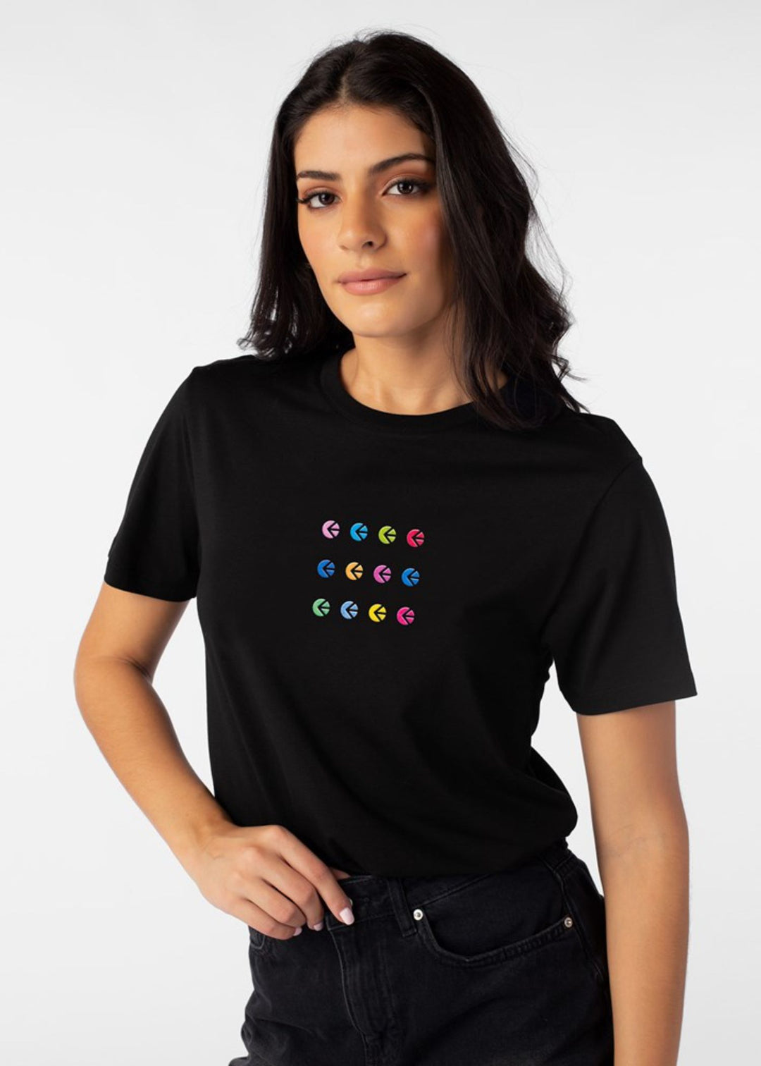 Womens Ethika Poetry Tee - Black