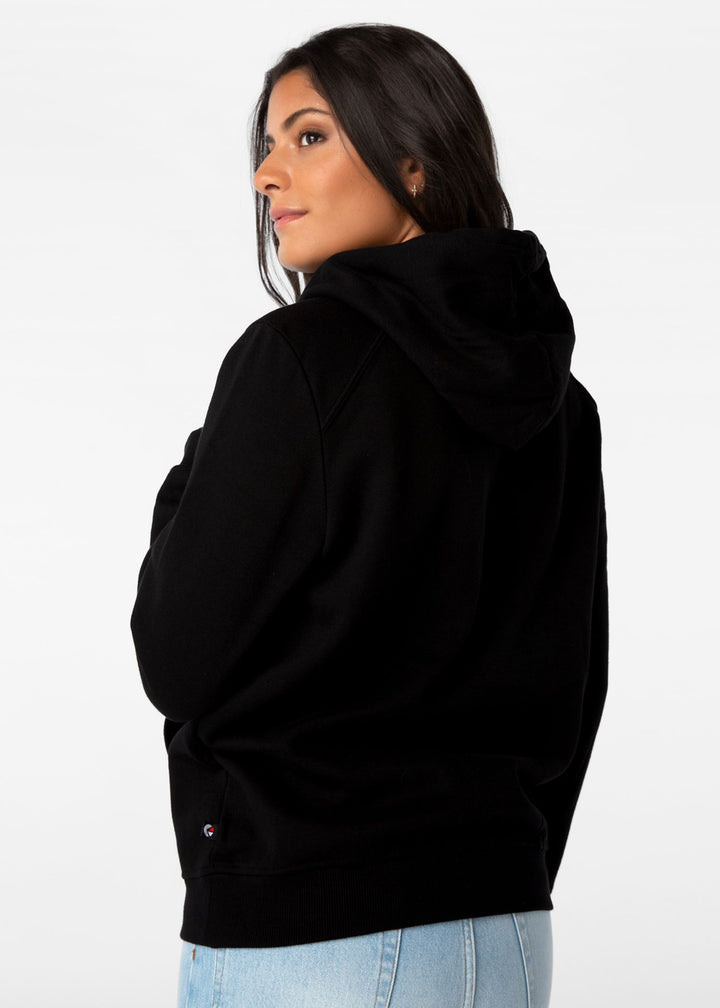 Womens Pullover Hoodie - Quick Strike Black