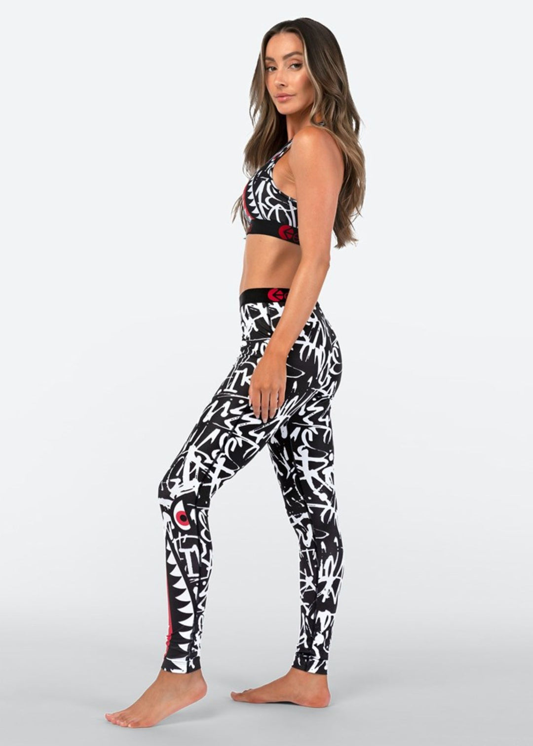 Bomber Mess Womens Leggings