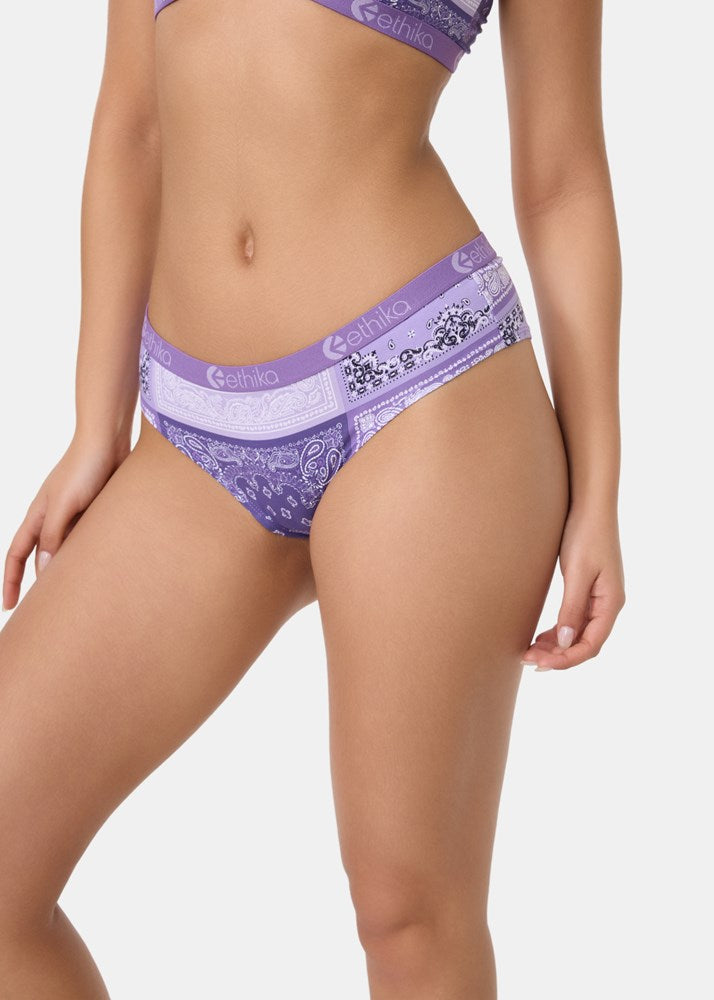 Womens Muted Motifs Cheeky