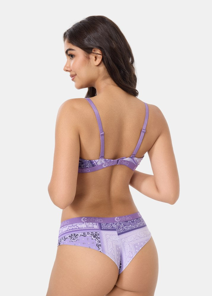Womens Muted Motifs Cheeky