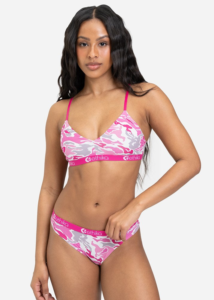 Womens Snow Cap V-Neck Bra