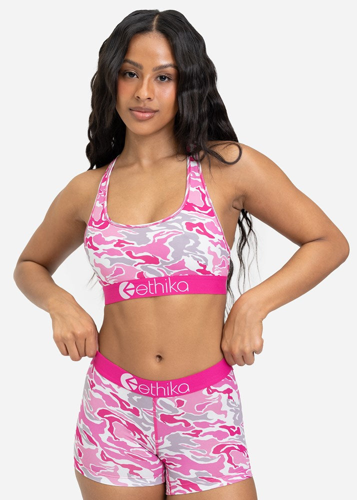 Womens Snow Cap Sports Bra