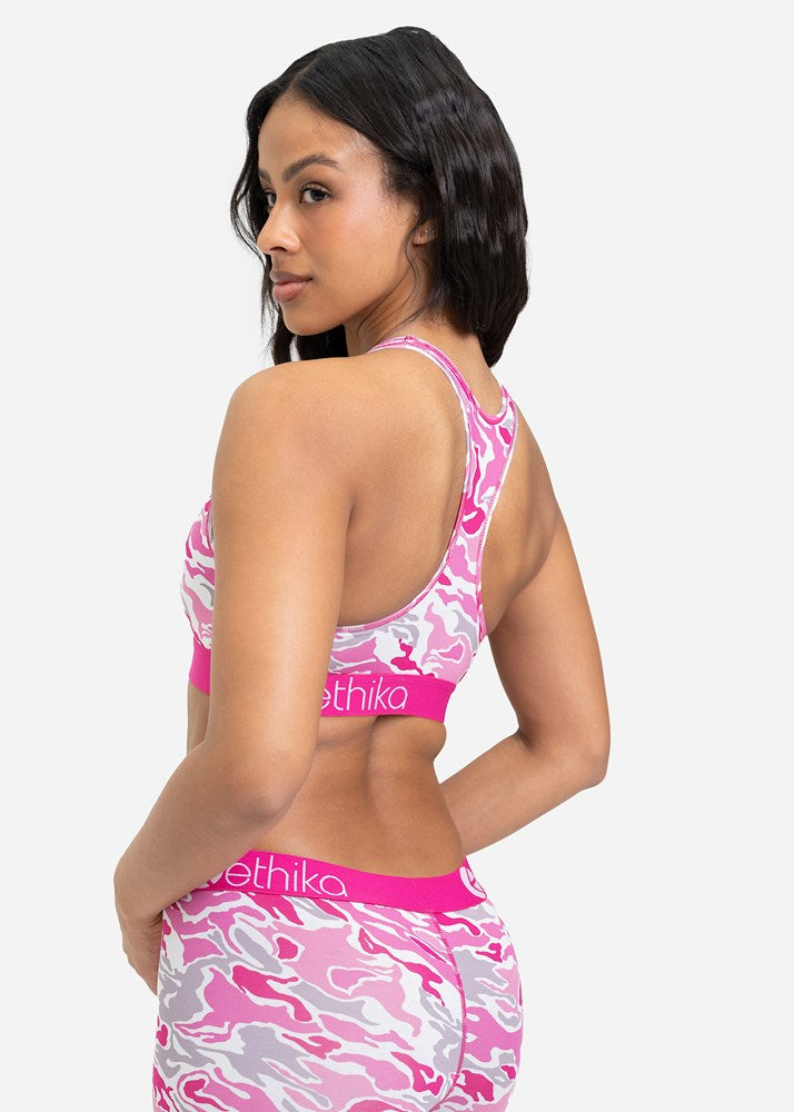 Womens Snow Cap Sports Bra