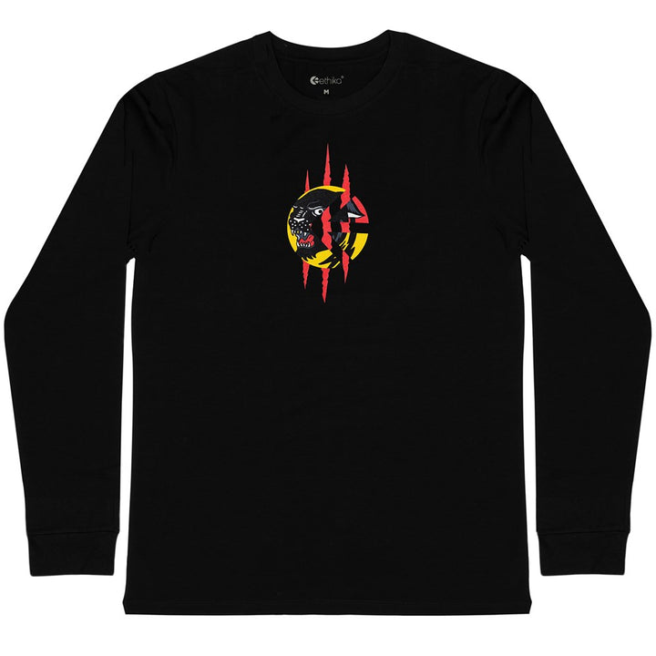 Mens Quick Strike Longsleeve Tee - Black