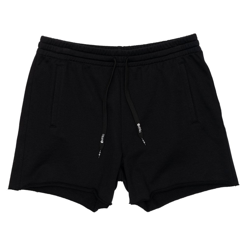 Womens Raw Edge Short - Black