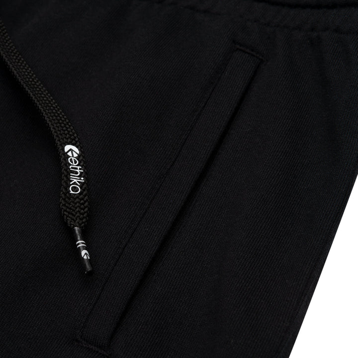 Womens Raw Edge Short - Black