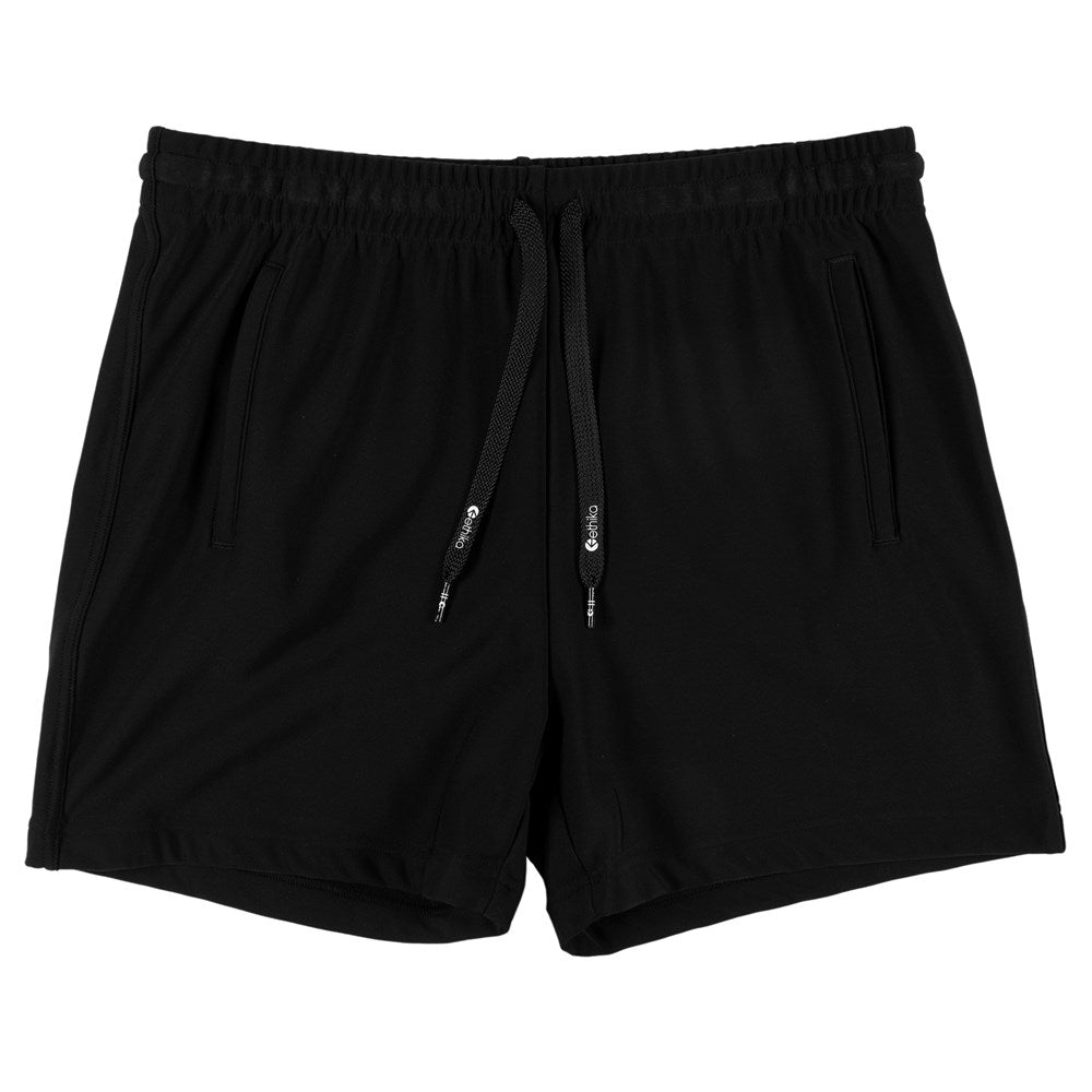 Womens Premium Sweat Short - Black